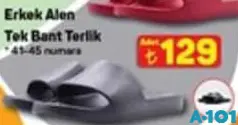 JUNO ERKEK ALEN TEK BANT TERLİK